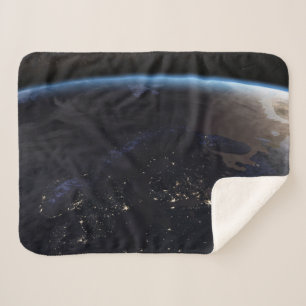 Manta Sherpa Noche al norte de Europa