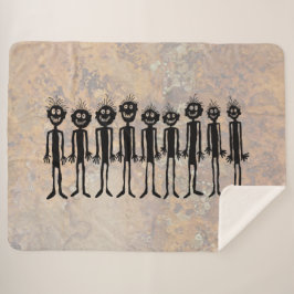 Manta Sherpa Noche de los contrabandistas ambulantes Petroglyph