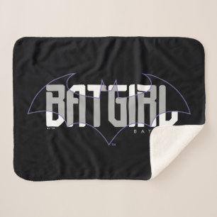 Manta Sherpa Nombre de alta tecnología de Batgirl Gráfico