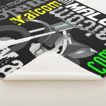 Nombre de motocicleta de motocross tipografía colo