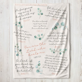 Manta Sherpa Nombre personalizado Curar secuencias de comandos 