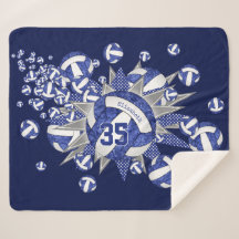 nombre personalizado de las estrellas de voleibol