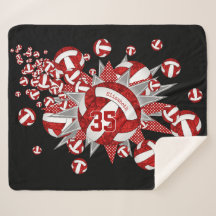 nombre personalizado de las estrellas de voleibol