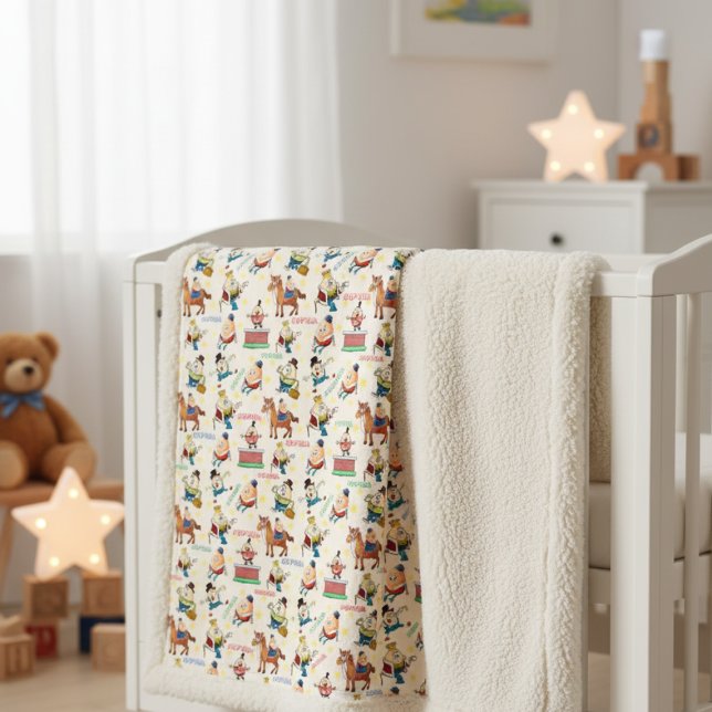 Manta Sherpa Nombre Personalizado Humpty Dumpty Rhyme (Subido por el creador)