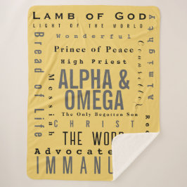 Manta Sherpa Nombres Cristianos De Dios, Moderno Simple