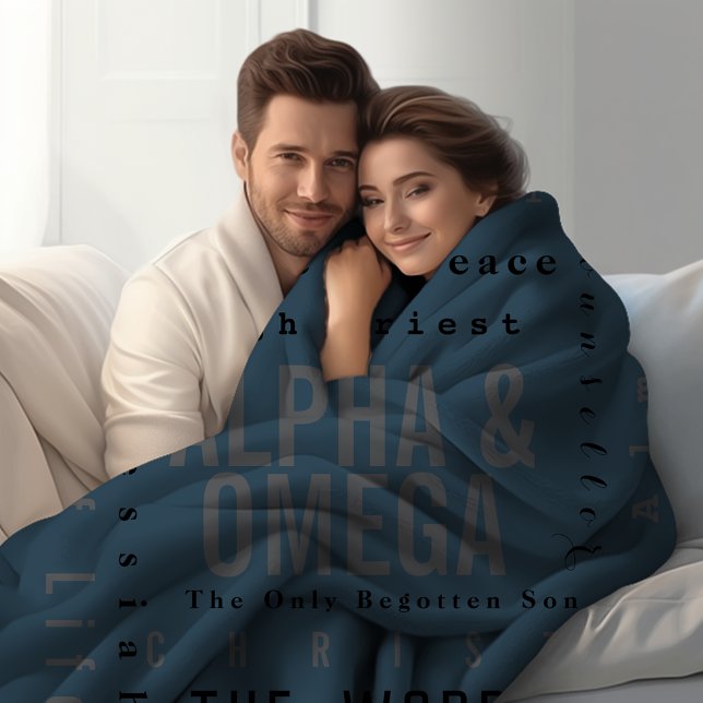 Manta Sherpa Nombres Cristianos De Dios, Moderno Simple (Subido por el creador)