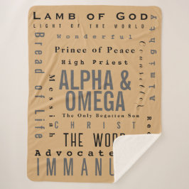 Manta Sherpa Nombres Cristianos De Dios, Moderno Simple