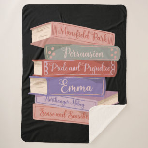 Manta Sherpa Novelas de Jane Austen V