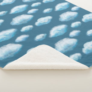 Manta Sherpa Nubes suaves