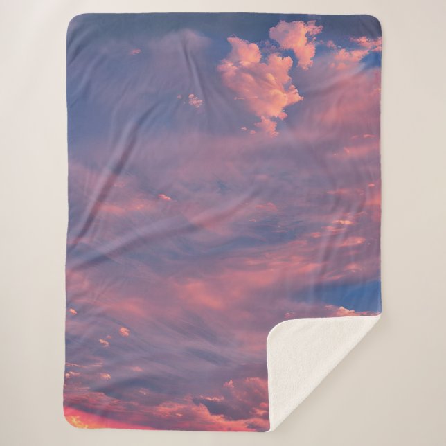 Manta Sherpa Nubes Wispy (Anverso)