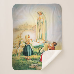 Manta Sherpa Nuestra Señora de Fátima 1917