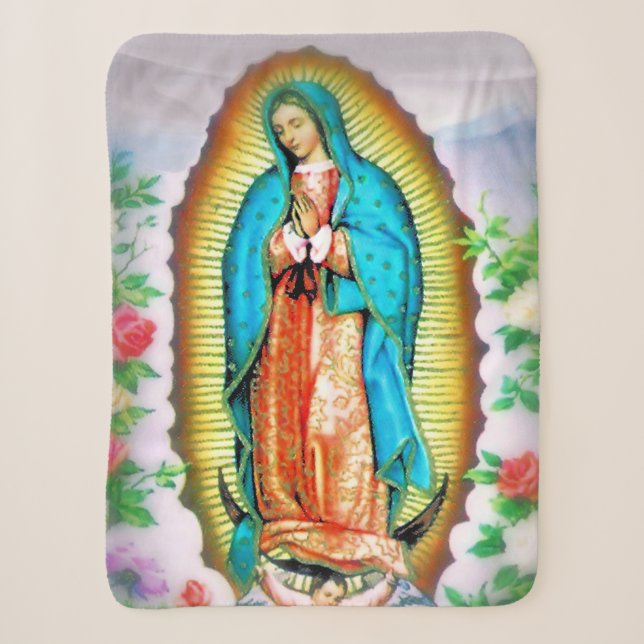 Manta Sherpa Nuestra Señora de la Flora de Guadalupe (Anverso)