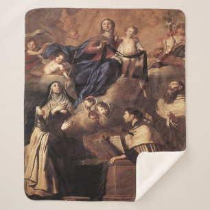 Manta Sherpa Nuestra Señora del Monte Carmel 1641