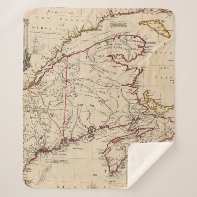 Manta Sherpa Nueva Escocia, cabo Gran Bretaña (Anverso)