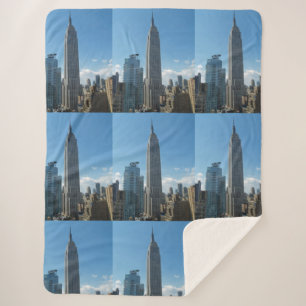 Manta Sherpa Nueva York Empire State construyendo el destino de