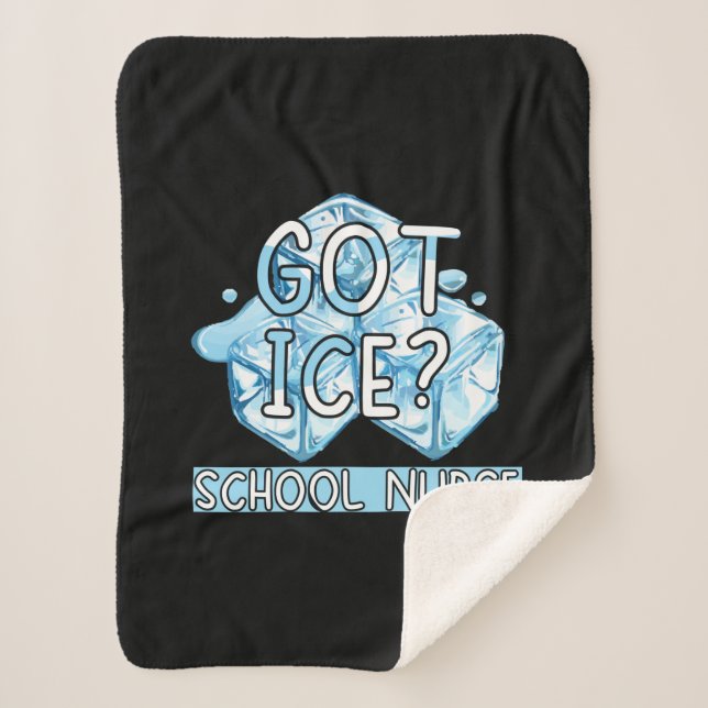 Manta Sherpa Nurse Gift | Conseguir Enfermeras De La Escuela De (Anverso)