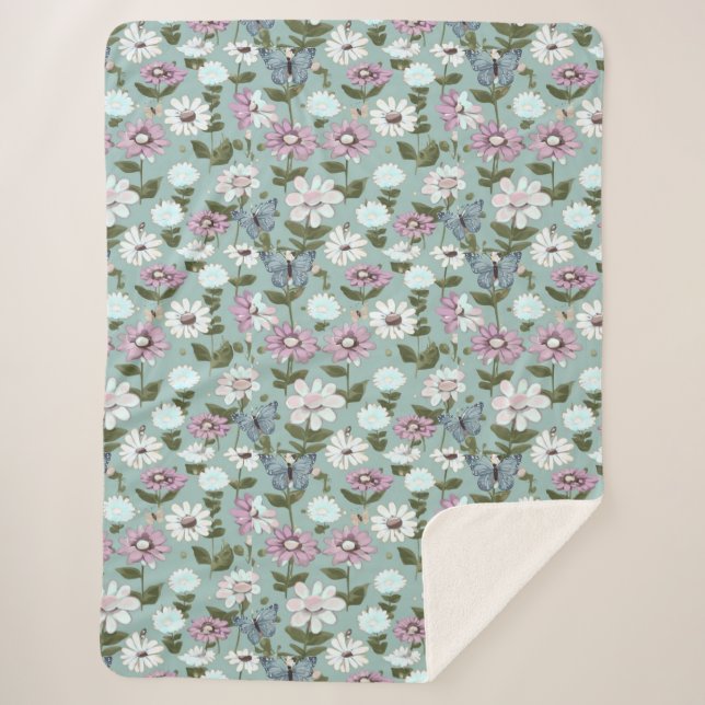 Manta Sherpa Nursera caprichosa (Anverso)