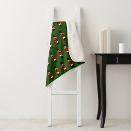 Manta Sherpa Nutcracker Sherpa Blanket