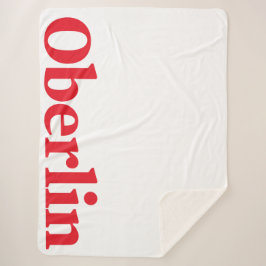 Manta Sherpa Oberlin Fleece Blanket