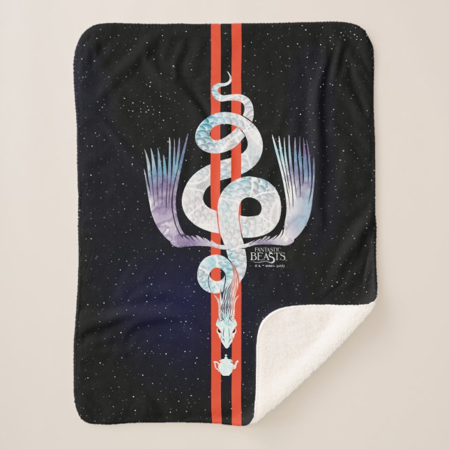 Manta Sherpa Ocamy de bestias fantásticas (Anverso)