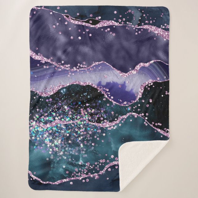 Manta Sherpa *~* Ocean Agate Celestial , PURPURINA AP8 (Anverso)