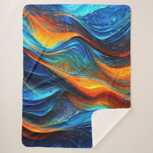 Manta Sherpa Ocean Lava "Piroquático"