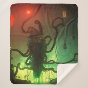 Manta Sherpa Octopus steampunk