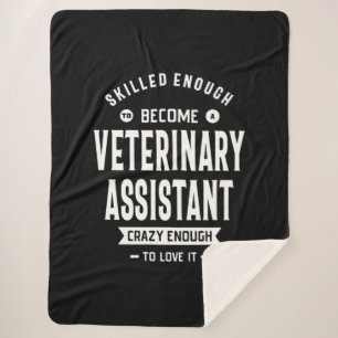 Manta Sherpa Oferta de cargo de ayudante veterinario