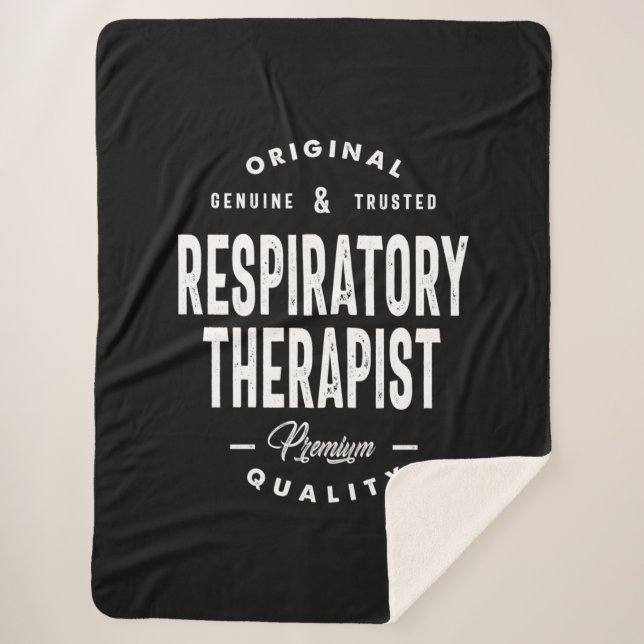 Manta Sherpa Oferta de empleo de terapeuta respiratoria (Anverso)
