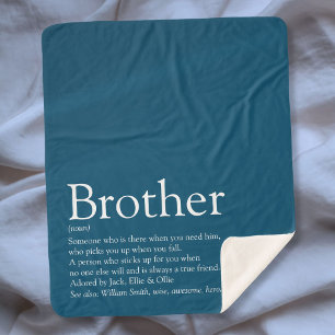 Manta Sherpa Oferta moderna de definición de hermano Guay