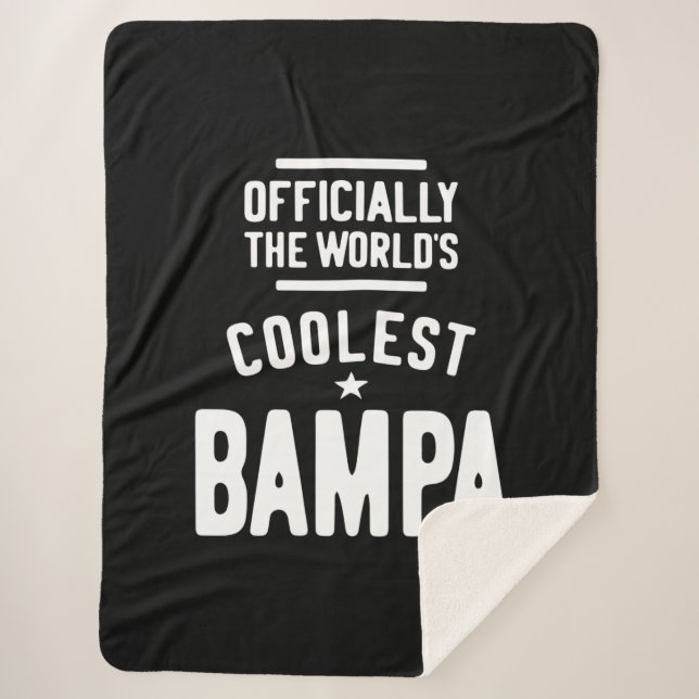 Manta Sherpa Oficialmente, la mejor bampa del mundo (Anverso)