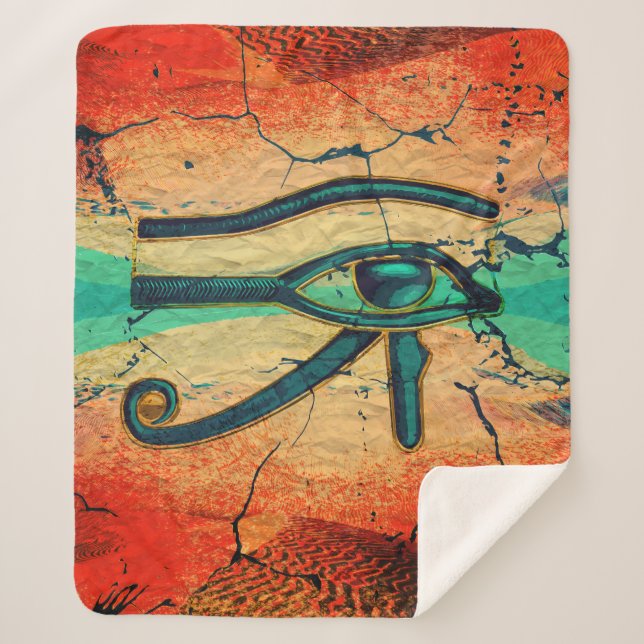 Manta Sherpa Ojo egipcio de Horus - Ra (Anverso)