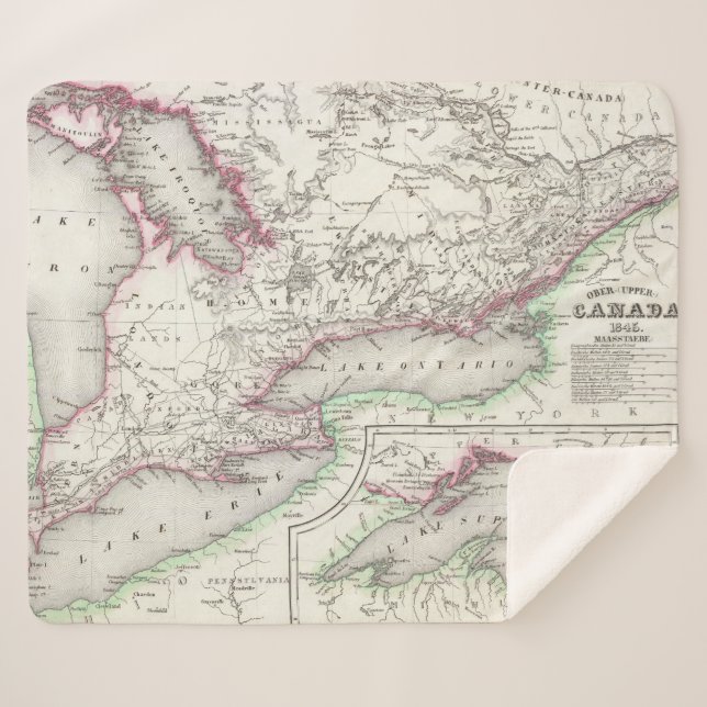 Manta Sherpa Ontario, Canadá (Anverso (horizontal))