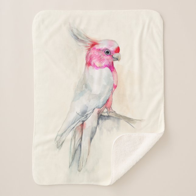 Manta Sherpa Ópera Cockatoo (Anverso)