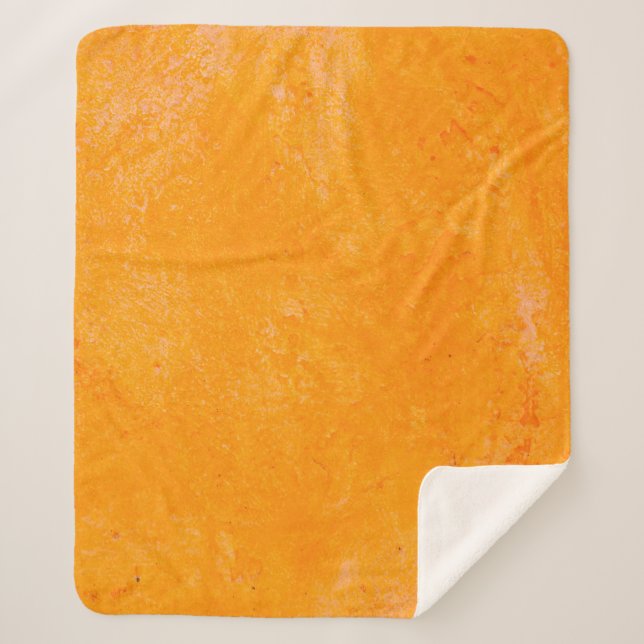 Manta Sherpa Orange cement surface,  abstract pattern backgroun (Anverso)
