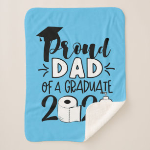 Manta Sherpa Orgulloso padre de un graduado - 2021