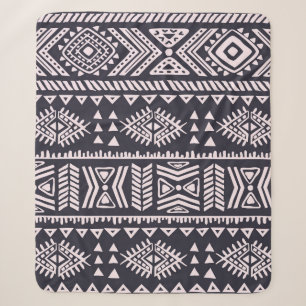 Manta Sherpa Origen étnico tribal, quinto patrón sin fisuras.