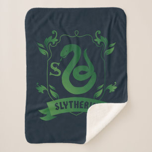 Manta Sherpa Ornate SLYTHERIN™ House Escudo