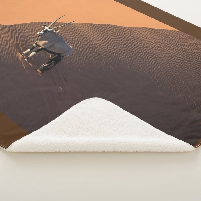 Manta Sherpa Oryx al borde, Namibia (3/4)