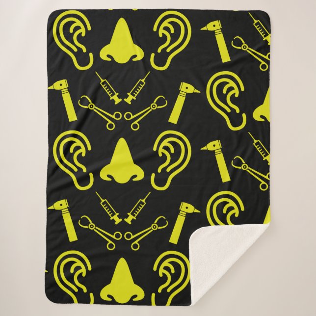 Manta Sherpa Otolaringología Otorhinolaringólogo (Anverso)