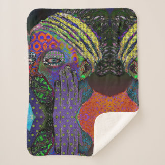 Manta Sherpa otro chica con una perla