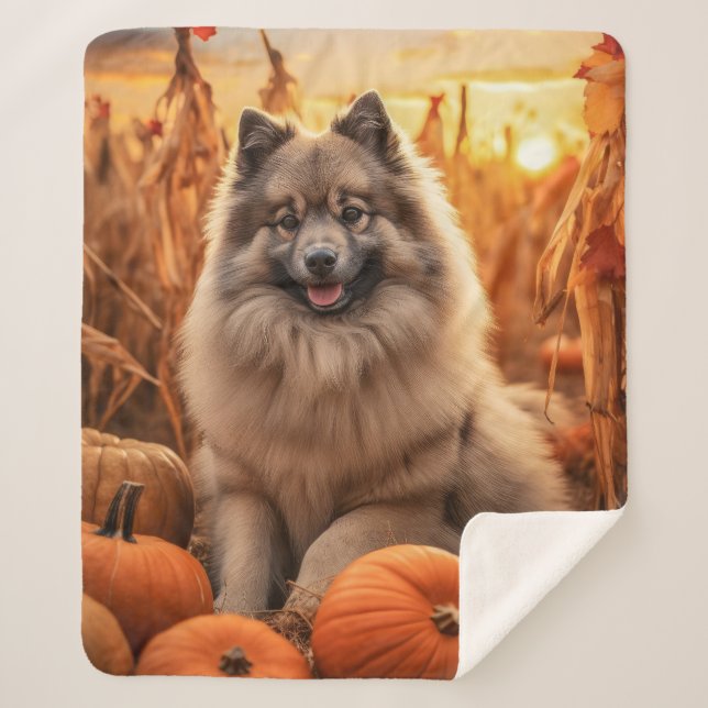 Manta Sherpa Otumn Keeshond (Anverso)