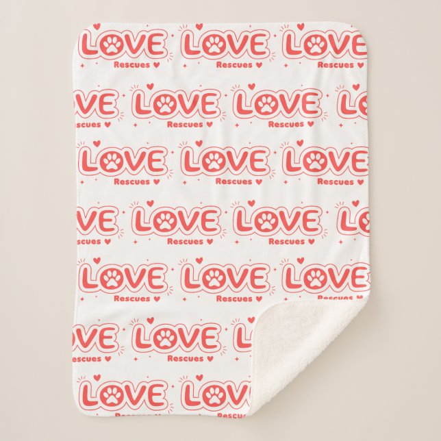 Manta Sherpa OWRAssist Love Rescues (Anverso)