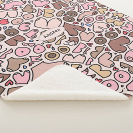 Manta Sherpa paciente de mama neutra