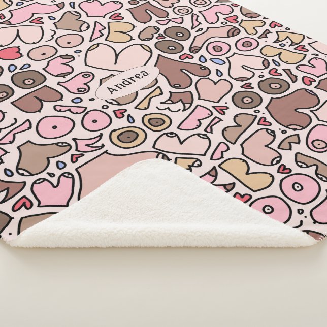 Manta Sherpa paciente de mama neutra (3/4)