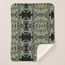 Manta Sherpa pájaro del tarareo en una jerarquía