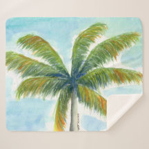 palmera tropical Beach en un día soleado