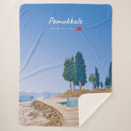 Manta Sherpa Pamukkale, Turquía - Piscinas Térmicas