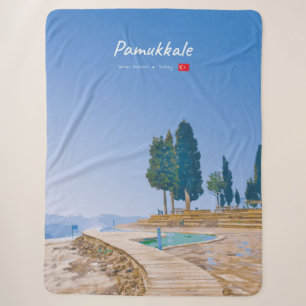 Manta Sherpa Pamukkale, Turquía - Piscinas Térmicas