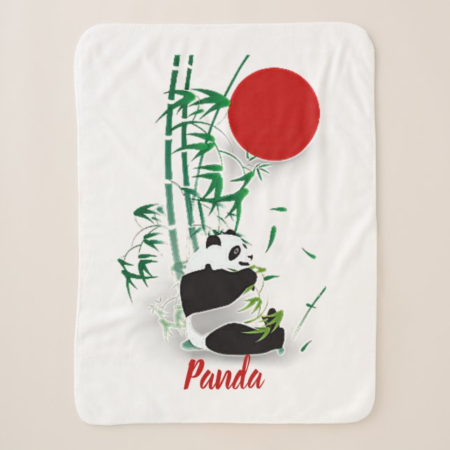 Manta Sherpa Panda   (Anverso)
